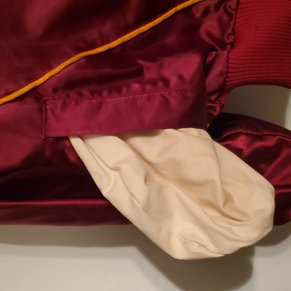 Vintage Nylon Winnipeg Fire Dept Varsity Jacket 1982 - Picture 7 of 8